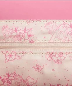 LOUNGEFLY DISNEY Princess Floral Tattoo Crossbody Bag
