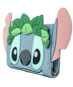 LOUNGEFLY DISNEY LILO & STITCH HULA COSPLAY FLAP WALLET