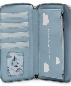 LOUNGEFLY DISNEY WINNIE THE POOH EEYORE ZIP AROUND WALLET