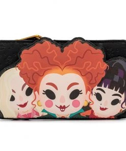 LOUNGEFLY DISNEY HOCUS POCUS SANDERSON SISTERS FLAP WALLET