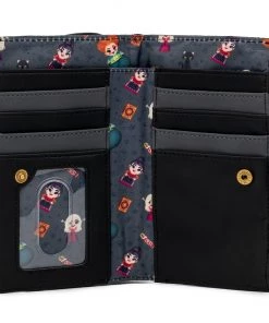 LOUNGEFLY DISNEY HOCUS POCUS SANDERSON SISTERS FLAP WALLET