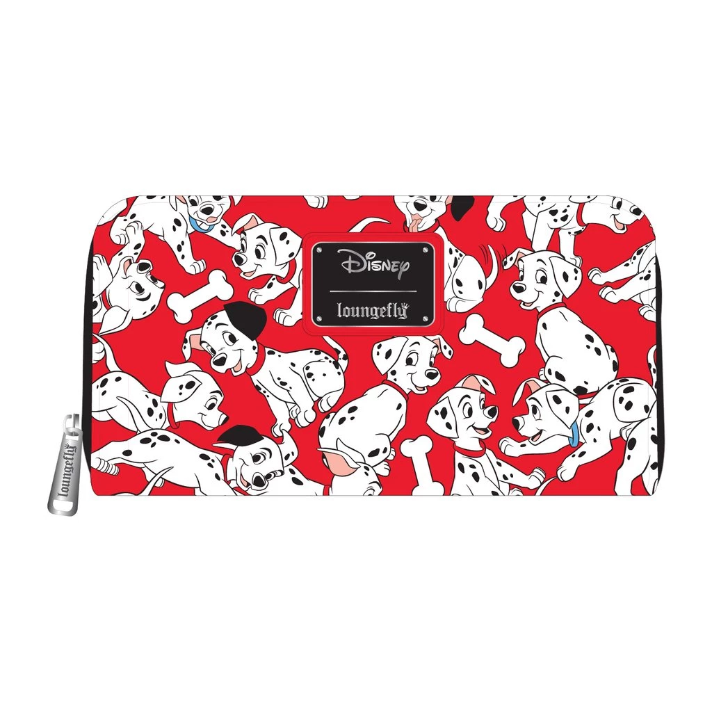LOUNGEFLY DISNEY 101 DALMATIANS 60TH ANNIVERSARY ZIP AROUND WALLET LOUNGEFLY SALE!
