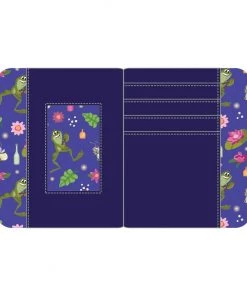 LOUNGEFLY DISNEY PRINCESS & THE FROG TIANA'S PALACE ZIP AROUND WALLET