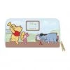 LOUNGEFLY DISNEY WINNIE THE POOH 95TH ANNIVERSARY ZIP AROUND WALLET