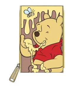 LOUNGEFLY DISNEY WINNIE THE POOH 95TH ANNIVERSARY ACCORDION WALLET