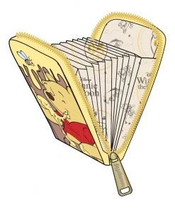 LOUNGEFLY DISNEY WINNIE THE POOH 95TH ANNIVERSARY ACCORDION WALLET