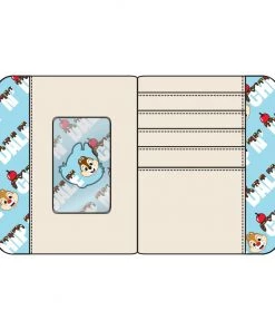 LOUNGEFLY DISNEY CHIP AND DALE SWEET TREATS ZIP AROUND WALLET