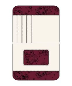 FUNKO POP! BY LOUNGEFLY DISNEY VILLAINS TATTOO ZIP AROUND WALLET