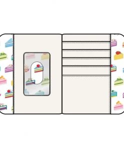 LOUNGEFLY Disney Princess Cakes Zip Around Wallet PRE-ORDER JANUARY CATALOG LOUNGEFLY PRE ORDER