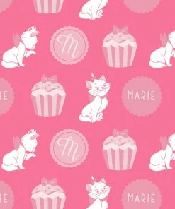 LOUNGEFLY DISNEY Marie Sprinkle Cupcake Cosplay Flap Wallet
