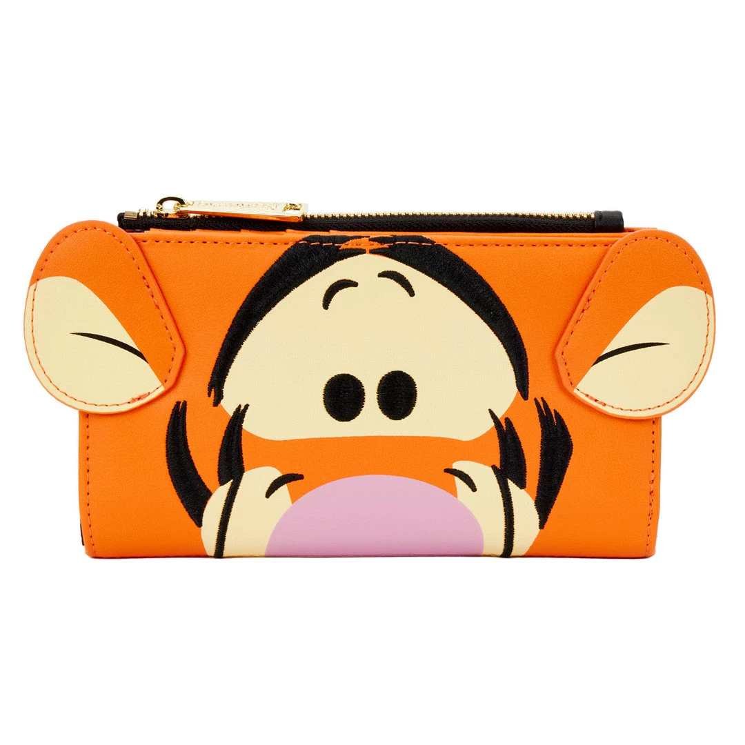 LOUNGEFLY DISNEY Winnie The Pooh Tigger Cosplay Flap Wallet