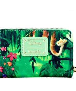LOUNGEFLY PRE ORDER LOUNGEFLY DISNEY The Jungle Book Bare Necessities Zip Around Wallet