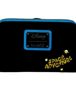 LOUNGEFLY DISNEY Lilo & Stitch Space Adventure Glow In The Dark Zip Around Wallet