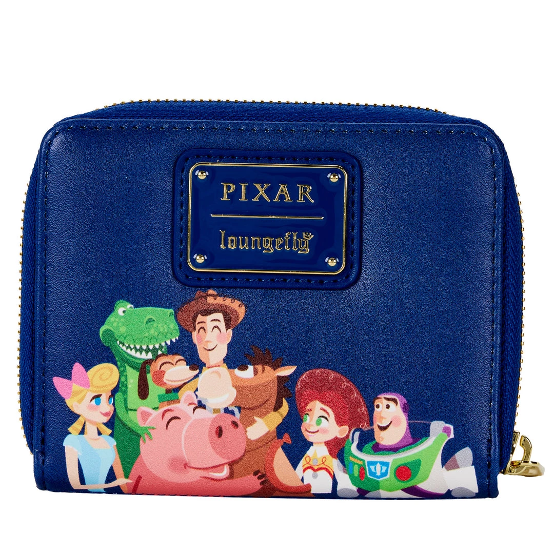 LOUNGEFLY DISNEY PIXAR Toy Story Ferris Wheel Movie Moment Zip Around Wallet