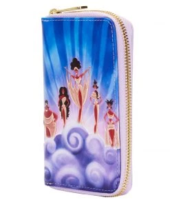 LOUNGEFLY DISNEY Hercules Muses Clouds Zip Around Wallet LOUNGEFLY PRE ORDER