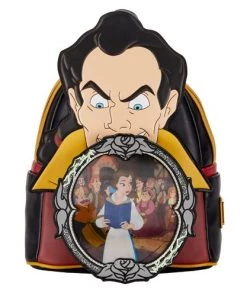 LOUNGEFLY DISNEY VILLAINS SCENE GASTON MINI BACKPACK