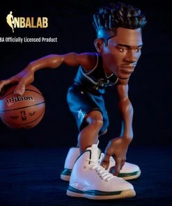 SMALL STARS 2022 SMALL-STARS NBA GIANNIS ANTETOKOUNMPO 12" FIGURE BLACK JERSEY W/WILSON BALL LIMITED TO 500