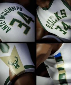 SMALL STAR SMALL-STARS GIANNIS ANTETOKOUNMPO (BUCKS 2019-20 WHITE JERSEY) SMALL-STARS NBA