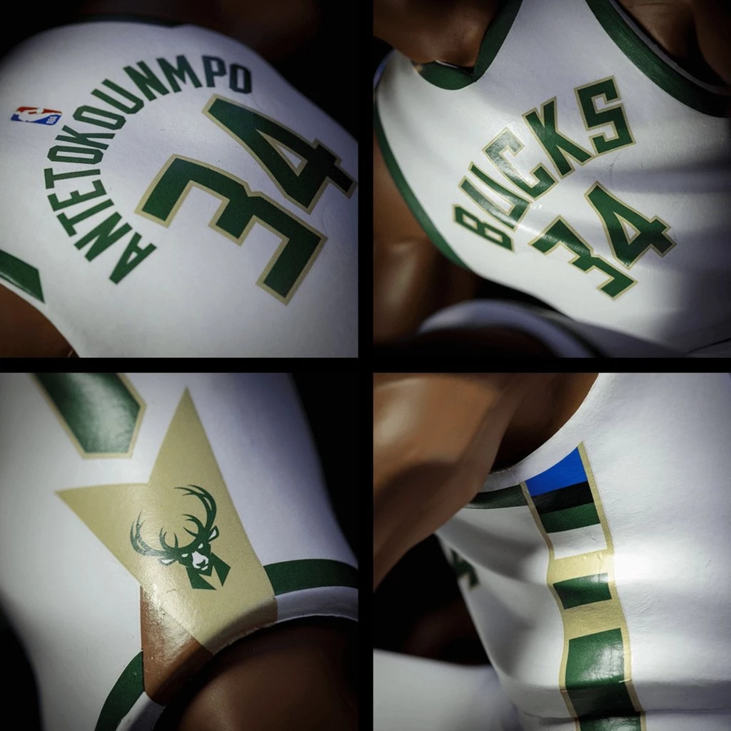 SMALL STAR SMALL-STARS GIANNIS ANTETOKOUNMPO (BUCKS 2019-20 WHITE JERSEY) SMALL-STARS NBA