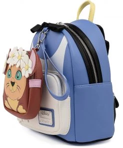 LOUNGEFLY DISNEY ALICE IN WONDERLAND AND DINAH THE KITTEN COSPLAY MINI BACKPACK