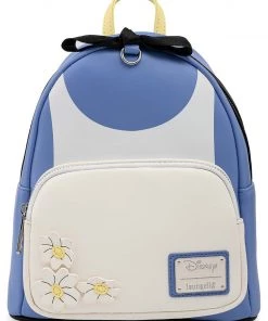 LOUNGEFLY DISNEY ALICE IN WONDERLAND AND DINAH THE KITTEN COSPLAY MINI BACKPACK