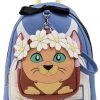 LOUNGEFLY DISNEY ALICE IN WONDERLAND AND DINAH THE KITTEN COSPLAY MINI BACKPACK