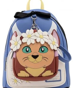 LOUNGEFLY DISNEY ALICE IN WONDERLAND AND DINAH THE KITTEN COSPLAY MINI BACKPACK
