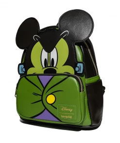 LOUNGEFLY DISNEY Mickey Mouse Frankenstein Mickey Cosplay Mini-Backpack - EE Exclusive Glow In The Dark Face