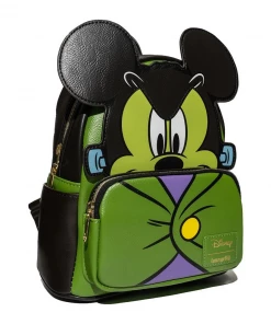 LOUNGEFLY DISNEY Mickey Mouse Frankenstein Mickey Cosplay Mini-Backpack - EE Exclusive Glow In The Dark Face