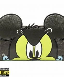 LOUNGEFLY DISNEY Mickey Mouse Frankenstein Cosplay Wallet - EE Exclusive Glow In The Dark Eyes