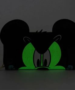 LOUNGEFLY DISNEY Mickey Mouse Frankenstein Cosplay Wallet - EE Exclusive Glow In The Dark Eyes