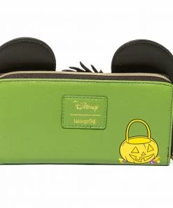 LOUNGEFLY DISNEY Mickey Mouse Frankenstein Cosplay Wallet - EE Exclusive Glow In The Dark Eyes