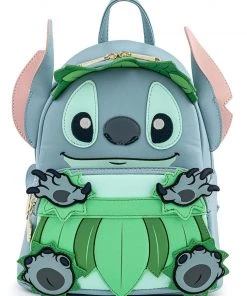 LOUNGEFLY DISNEY LILO & STITCH STITCH LUAU COSPLAY MINI BACKPACK