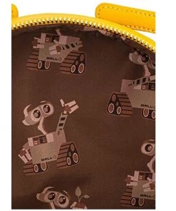 LOUNGEFLY DISNEY PIXAR WALL-E PLANT BOOT MINI BACKPACK