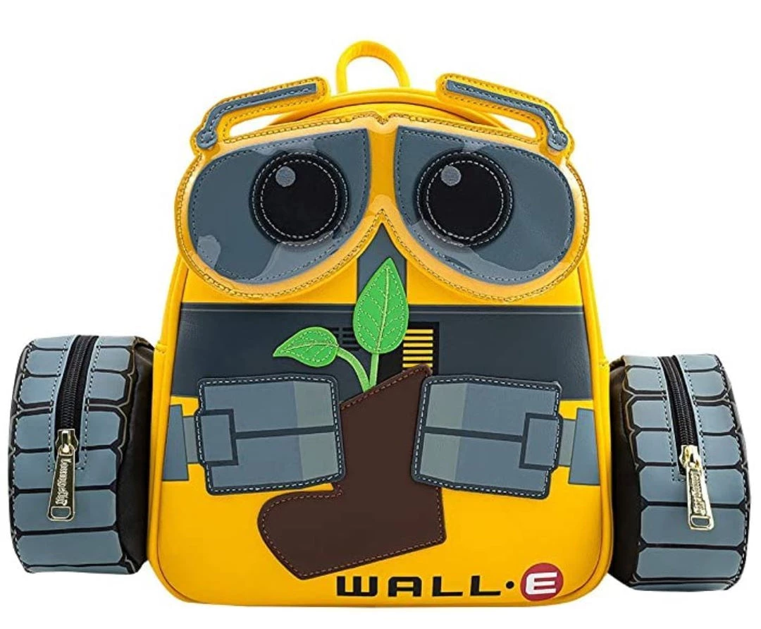 LOUNGEFLY DISNEY PIXAR WALL-E PLANT BOOT MINI BACKPACK